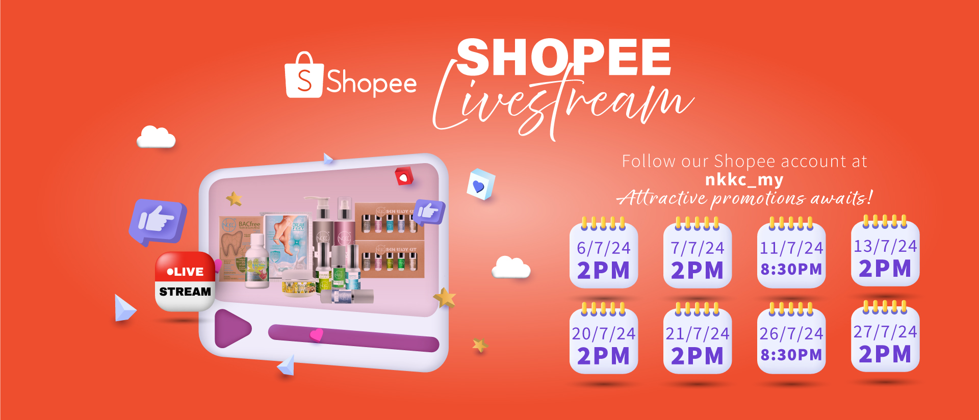 NKKC Shopee LIVE